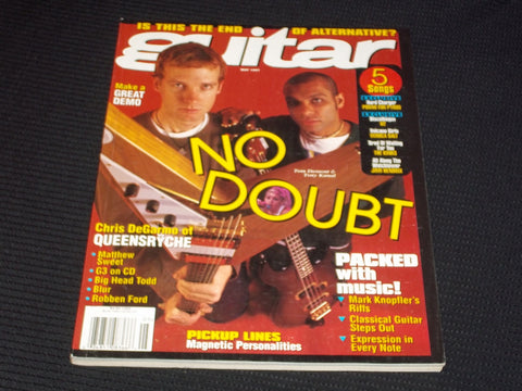 1997 MAY GUITAR MAGAZINE - NO DOUBT FRONT COVER - E 263