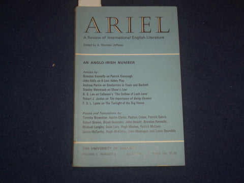 1970 JULY ARIEL MAGAZINE - UNIVERSITY OF CALGARY - J 6422
