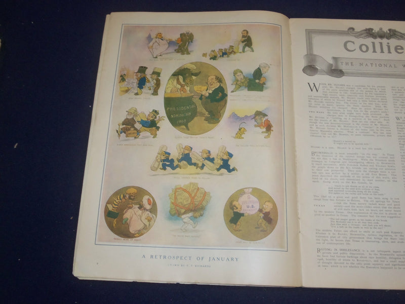 1907 FEBRUARY 2 COLLIER'S MAGAZINE - THE GOSSIPS - ST 6691