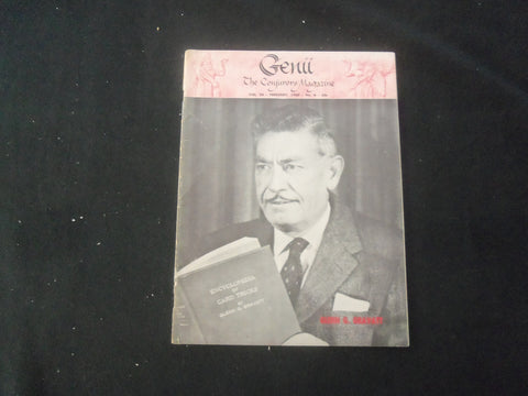 1960 FEBRUARY GENII, THE CONJURORS, MAGAZINE - GLENN G. GRAVATT COVER - B 1181ZB