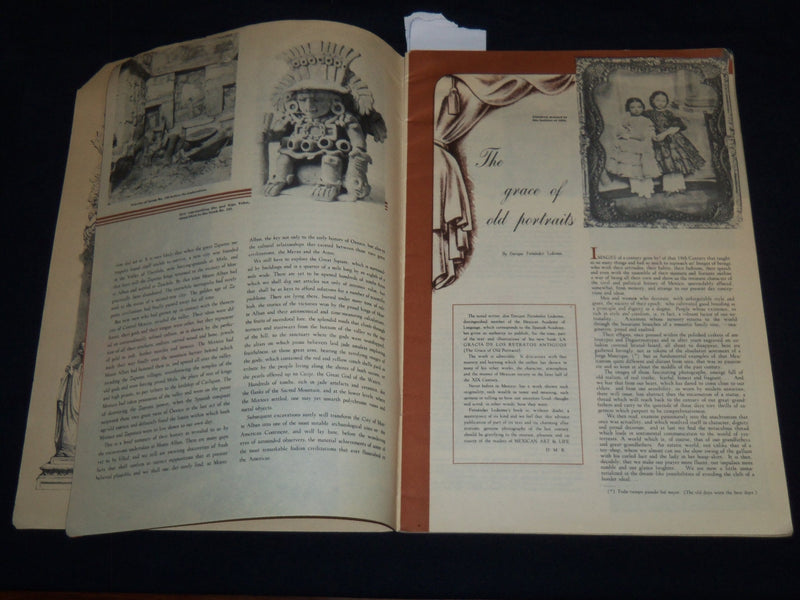 1938 OCTOBER MEXICAN ART & LIFE D. A. P. P. MAGAZINE ISSUE NO. 4 - J 8537