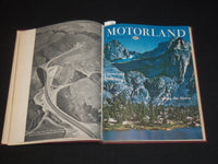 1955-1956 THE MOTOR LAND MAGAZINE BOUND VOLUME - 11 ISSUES - KD 705E