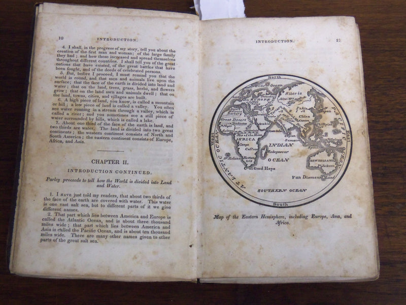 1838 PETER PARLEY'S COMMON SCHOOL HISTORY BOOK - FOURTH EDITION - K 2004