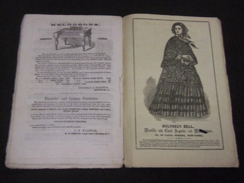 1854 MERRY'S MUSEUM AND PARLEY'S PLAYMATE MAGAZINE LOT OF 9 ISSUES - WR 889