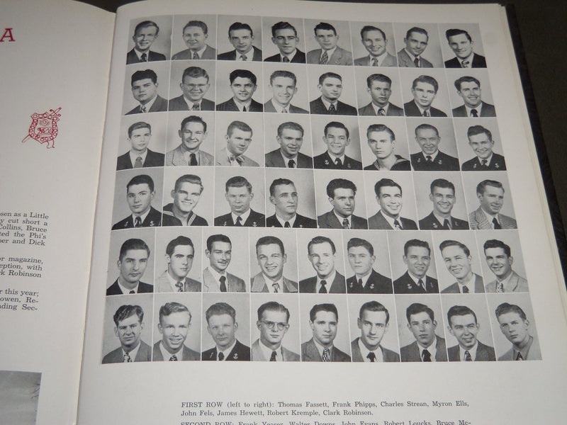 1946 THE RECENSIO MIAMI UNIVERSITY YEARBOOK - SID GILLMAN - OHIO- YB 1067