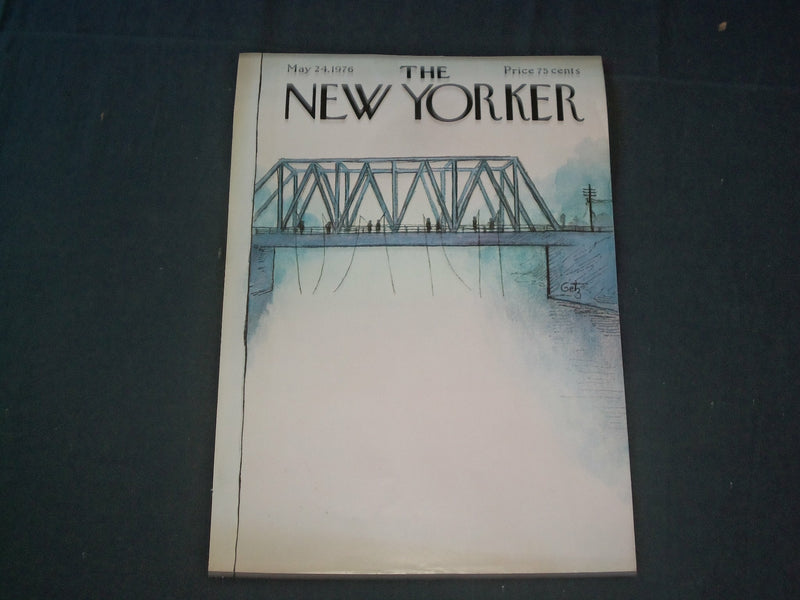 1976 MAY 24 NEW YORKER MAGAZINE FRONT COVER ONLY - GREAT ART FOR FRAMING