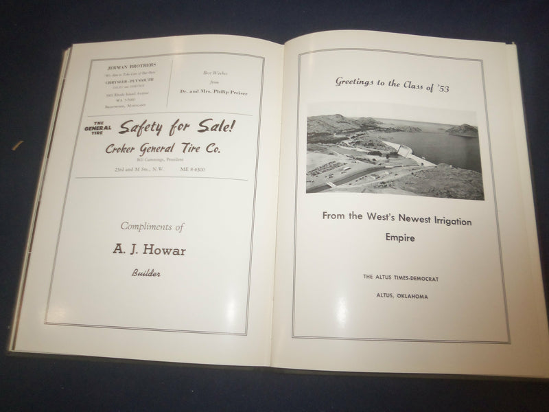 1953 THE CUPOLA MOUNT VERNON SEMINARY YEARBOOK - WASHINGTON, D.C. - YB 2339