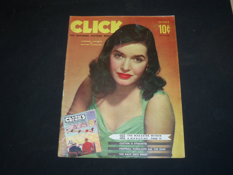 1940 OCT CLICK MAGAZINE-JOSEPHINE JOHNSON COVER, PHOTOS & ARTICLES INSIDE-ST5310