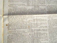 1842 MARCH 18 CONGREGATIONAL JOURNAL NEWSPAPER - CONCORD NEW HAMPSHIRE - NP 614J
