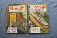 1951-1956 POPULAR MECHANICS MAGAZINE - LOT OF 16 - O 3338