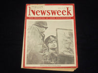 1945 APRIL 16 NEWSWEEK MAGAZINE - EISENHOWER: DOWN VICTORY ROAD - NW 1211