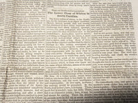 1847 JUNE 26 THE CALEDONIAN NEWSPAPER - ST. JOHNSBURY, VERMONT - K 78