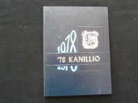 1978 KANILLIO KANSAS HIGH SCHOOL YEARBOOK - KANSAS, ILLINOIS - YB 3353