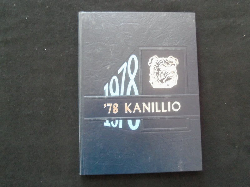 1978 KANILLIO KANSAS HIGH SCHOOL YEARBOOK - KANSAS, ILLINOIS - YB 3353