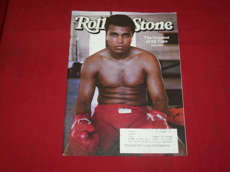 2016 JULY 1 ROLLING STONE MAGAZINE - MUHAMMAD ALI 1942-2016 COVER - B 6128