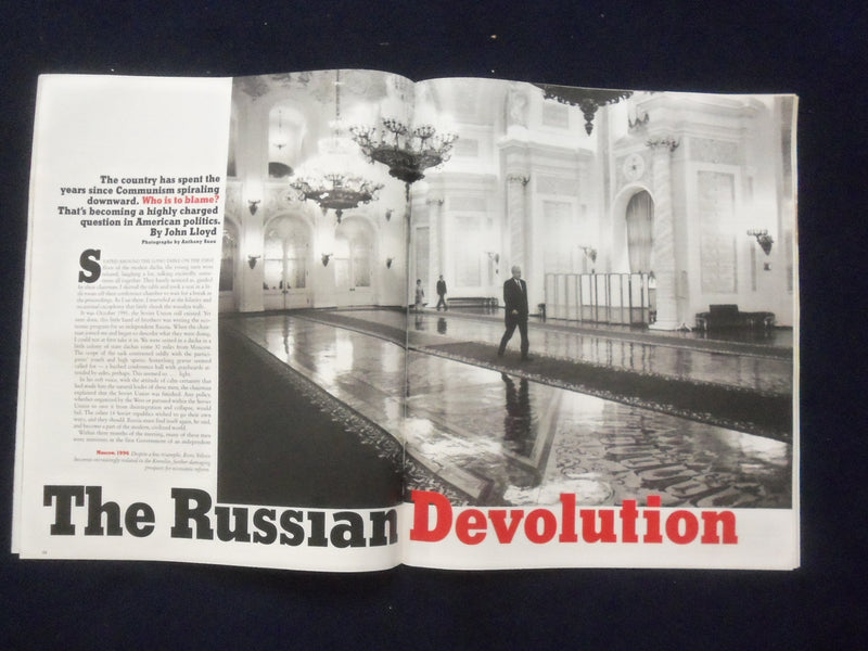 1999 AUGUST 15 THE NEW YORK TIMES MAGAZINE - WHO LOST RUSSIA? - ST 1952O