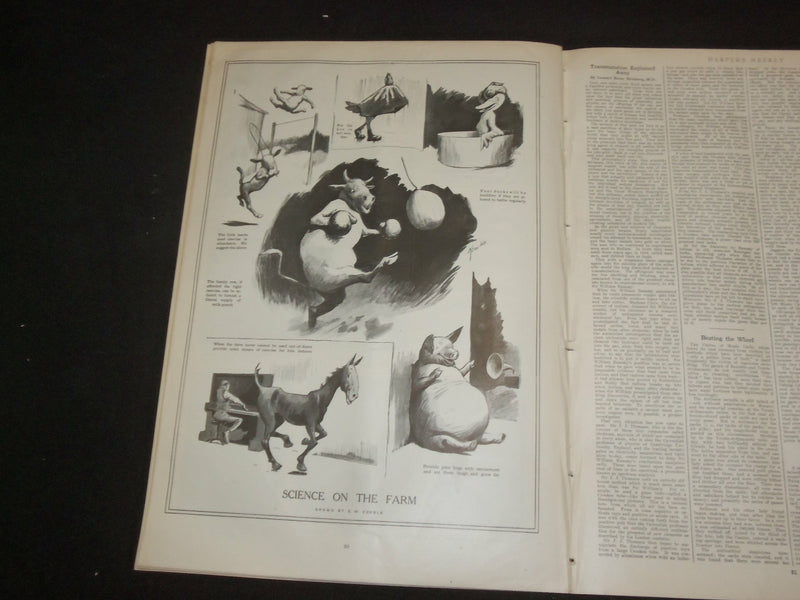 1913 APRIL 12 HARPER'S WEEKLY MAGAZINE- BROTHER BRYAN'S BIRTHDAY BANQUET-ST 6384