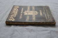 1909-10 SPALDING'S PUBLIC SCHOOLS ATHLETIC LEAGUE HANDBOOK - SOFTCOVER - K 3091