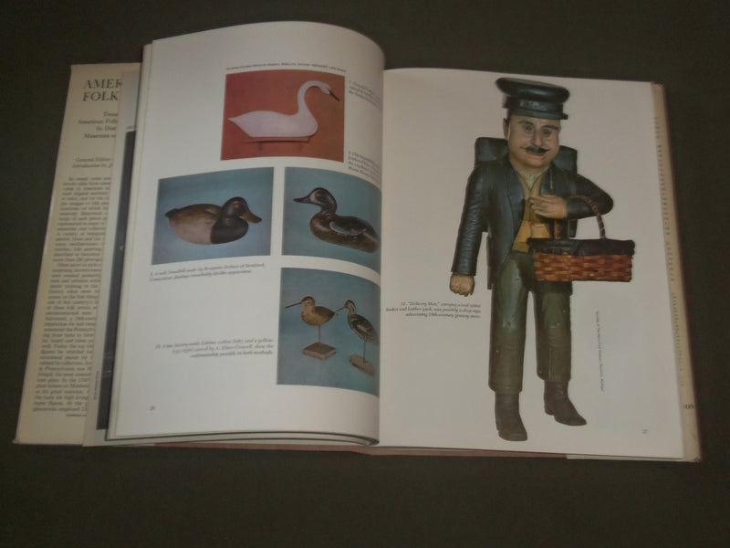 1971 AMERICA'S FOLK ART HARDCOVER BOOK EDITED BY ROBERT L. POLLEY - I 1403