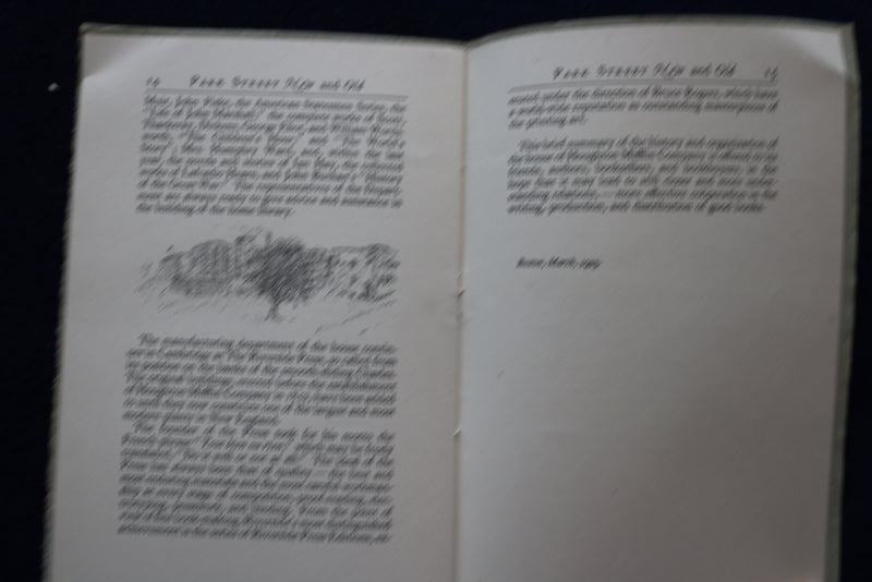 1923 PARK STREEET NEW AND OLD 1828-1923 - SOFTCOVER BOOKLET - K 1554