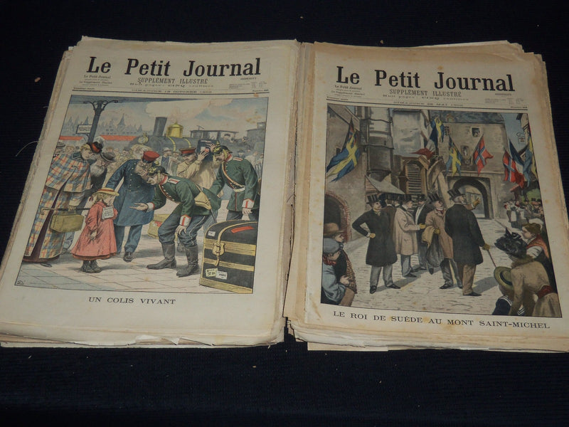 1900'S LE PETIT JOURNAL SUPPLEMENT ILLUSTRE MAGAZINES HUGE LOT OF 400+ - #2