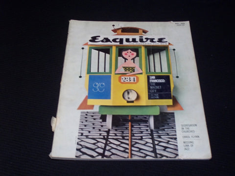 1958 MAY ESQUIRE MAGAZINE - SAN FRANCISCO FRONT COVER - E 1019