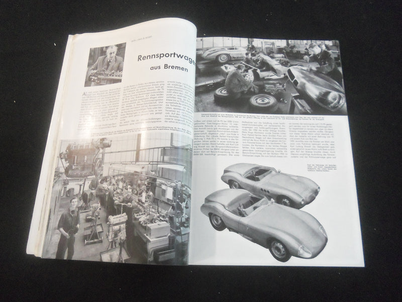 1958 WINTER MOTOR REVUE - EUROPA MOTOR MAGAZINE - AUTOMOBILES - GERMAN - J 7761