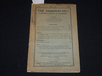 1913 MAY THE OBSERVATORY MONTHLY REVIEW OF ASTRONOMY MAGAZINE - K 558