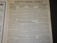 1932 SEPTEMBER NORTH SHORE TOPICS MAGAZINE VOLUME 1 NO. 3 - J 3506
