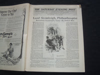 1910 JULY 30 THE SATURDAY EVENING POST MAGAZINE - ILLUSTRATED COVER - SP 488