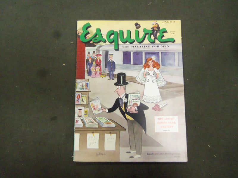 1948 JUNE ESQUIRE MAGAZINE - NICE ILLUSTRATIONS, COVER AND ADS - ST 2746
