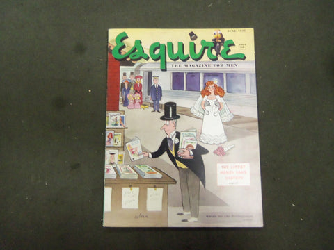 1948 JUNE ESQUIRE MAGAZINE - NICE ILLUSTRATIONS, COVER AND ADS - ST 2746