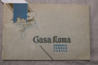 1930'S CASA LOMA - CANADA'S FAMOUS CASTLE VIEW BOOK - SOFTCOVER - K 3472