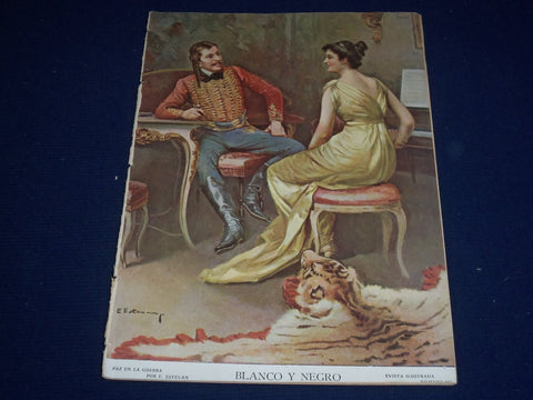 1908 MARCH 28 BLANCO Y NEGRO SPANISH MAGAZINE - NICE ILLUSTRATIONS - J 301