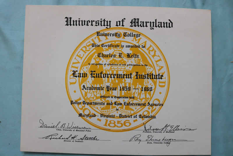 LT. COLONEL EDWARD KELTZ EPHEMERA LOT - K 3443