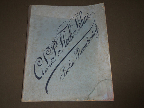 1890'S C. L. P. FLECK SOHNE MACHINES FRENCH CATALOGUE - FR 735