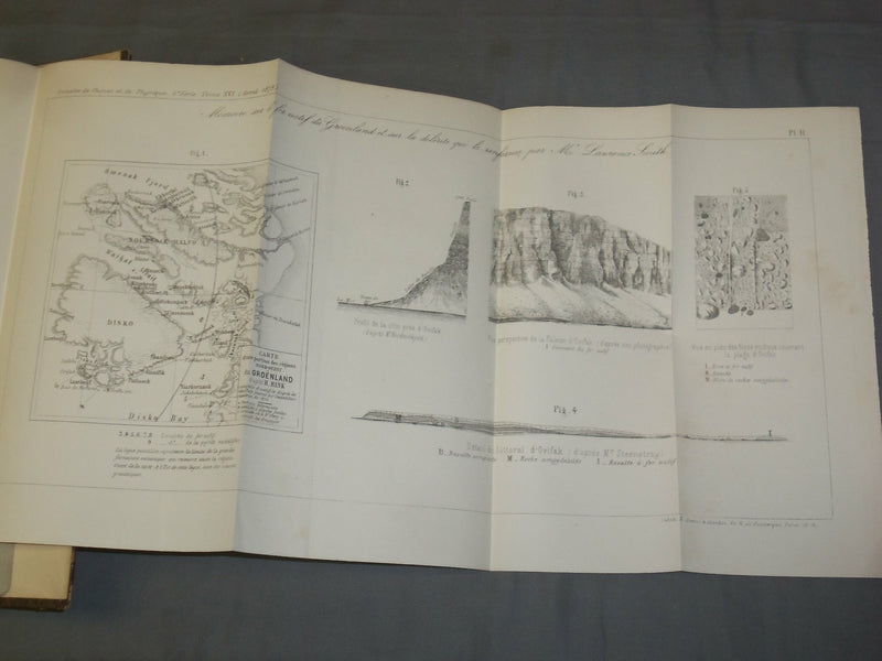 1879 MEMOIRE SUR LE FER NATIF DU GROENLAND - FRENCH TEXT - J 4867