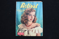 1956 FESTIVAL MAGAZINE - ANNA MARIA PIERANGELI COVER - E 25949