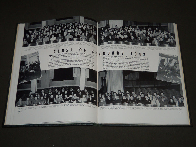 1939 THE EMBLEM CHICAGO TEACHERS COLLEGE YEARBOOK - CHICAGO ILLINOIS - YB 1029