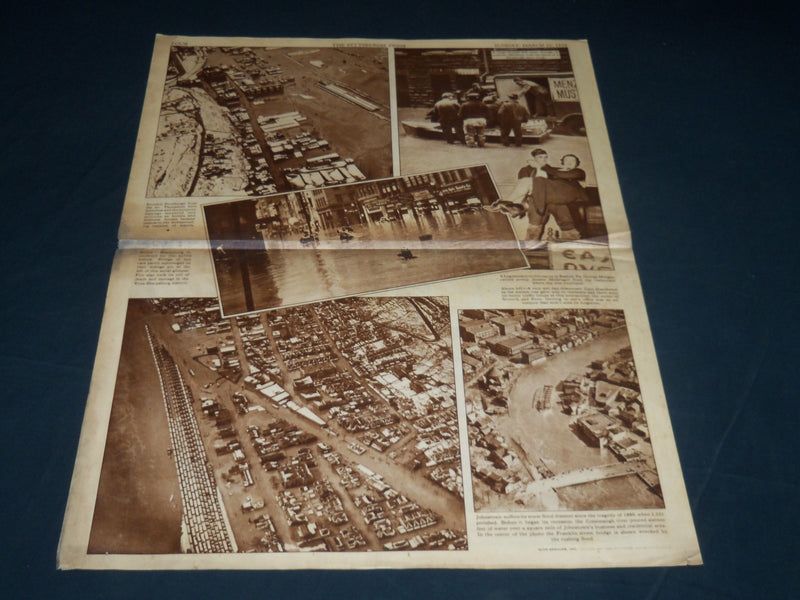 1936 MARCH 22 THE PITTSBURGH PRESS SUNDAY METRO GRAVURE - GREAT FLOOD - NP 4541