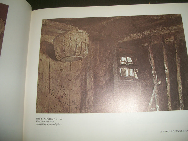 1973 THE ART OF ANDREW WYETH BOOK WANDA CORN NY GRAPHIC SOCIETY - KD 794B