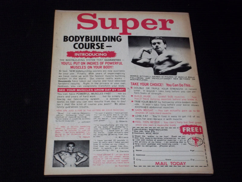 1972 FOOTBALL ROUNDUP MAGAZINE - JERRY SISEMORE - E 7879