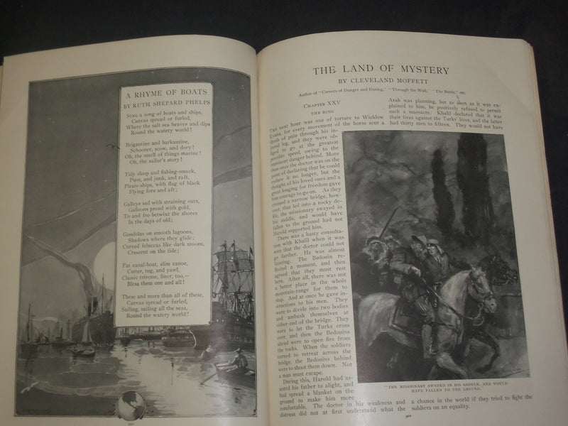 1913 AUGUST ST. NICHOLAS MAGAZINE - ILLUSTRATIONS, STORIES & ADS - B 4608