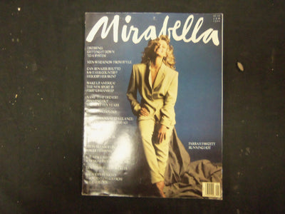 1990 JANUARY MIRABELLA MAGAZINE - ISSUE #8 - FARRAH FAWCETT COVER - ST 4250