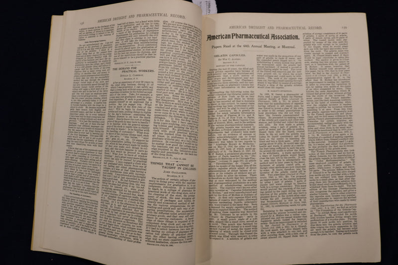 1896 SEPTMBER 10 AMERICAN DRUGGIST AND PHARMACEUTICAL RECORD - K 1658