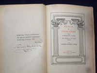 1904 PEACE AND PROGRESS HARDCOVER BOOK BY NATHAN HASKELL DOLE-INSCRIBED- KD 9024