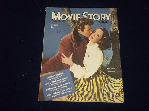 1944 SEPTEMBER MOVIE STORY MAGAZINE - MERLE OBERON - CORNEL WILDE - SP 4435