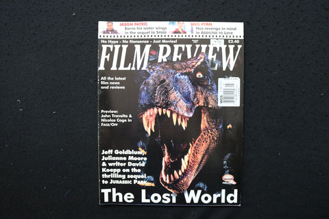 1997 AUGUST FILM REVIEW MAGAZINE - THE LOST WORLD COVER - E 24252