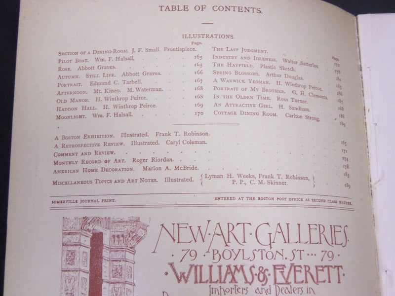 1887 AMERICAN ART ILLUSTRATED MAGAZINE LOT OF 3 ISSUES - O 38