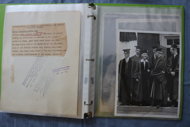 HERBERT HOOVER ORIGINAL NEWS PHOTOS BOOK - 49 PHOTOS - #20